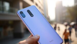 Redmi 13C 5G smartphone in Silver, featuring 8GB RAM and 256GB storage, highlighted for festival offers