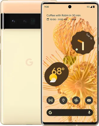 Google Pixel 6 Pro 5G Sorta Sunny 50MP, 48MP, 12MP Triple Rear Camera 11MP Front Camera Mobile Phone Under Rs 30,000