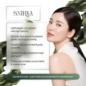 Korean SNIRAA Glow Brightening & Hydrating Overnight Facial Cream